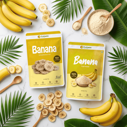 Banana Powder + Dried Banana