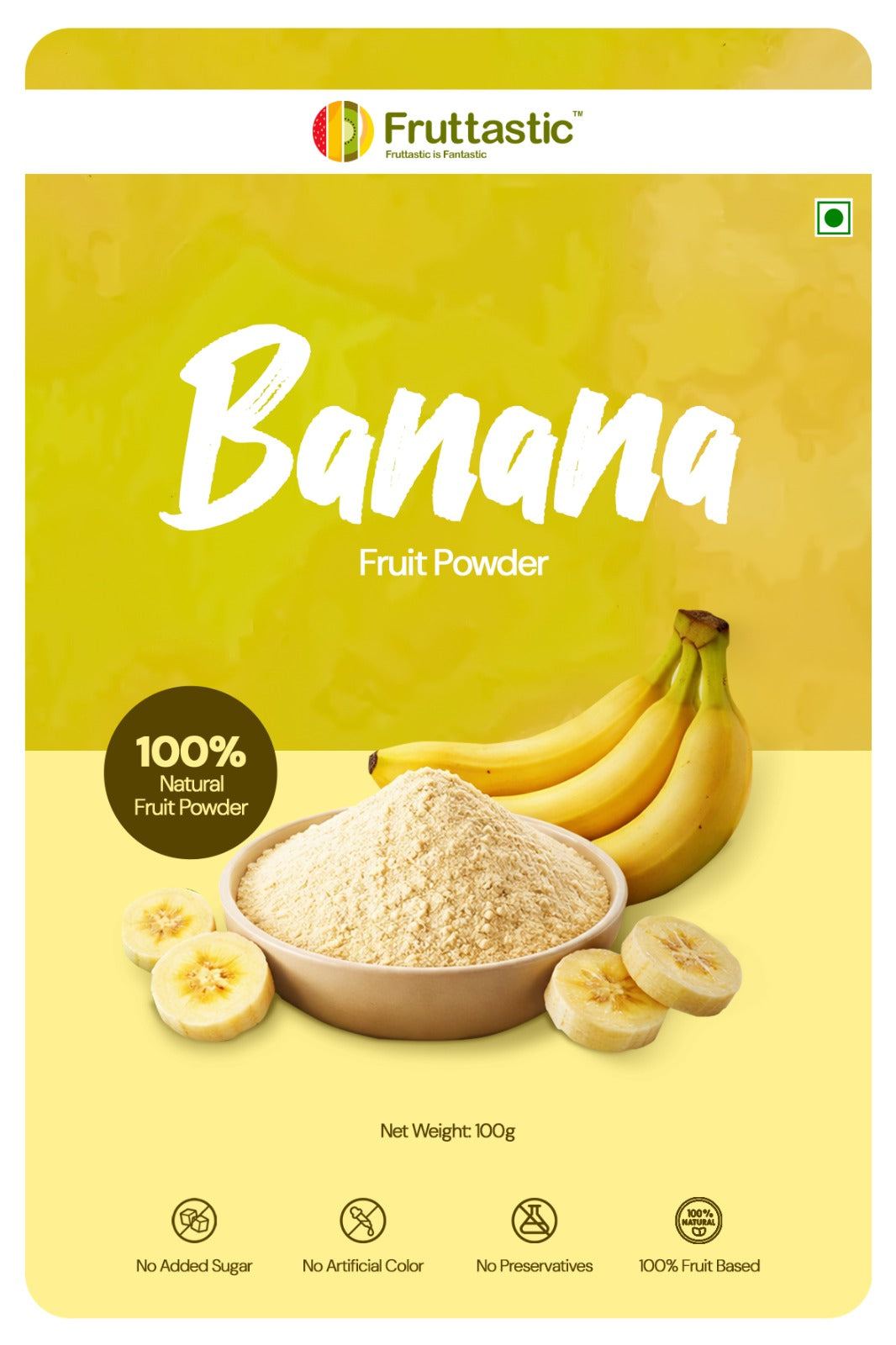 Banana Powder | 100% Natural Fruit Powder