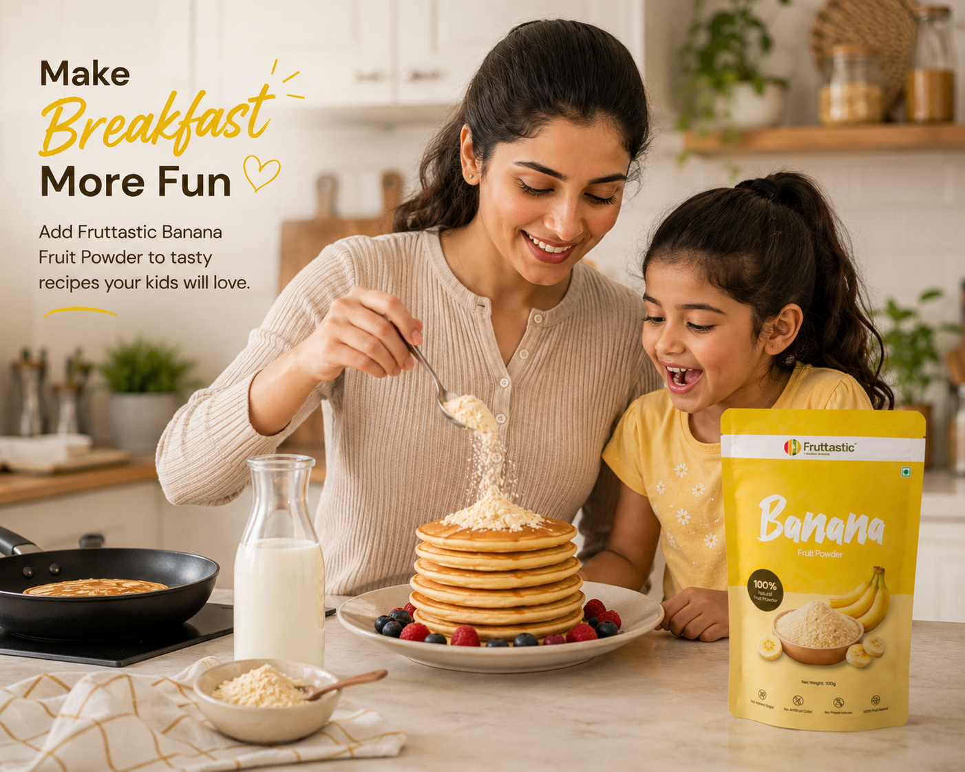 Banana Powder | 100% Natural Fruit Powder