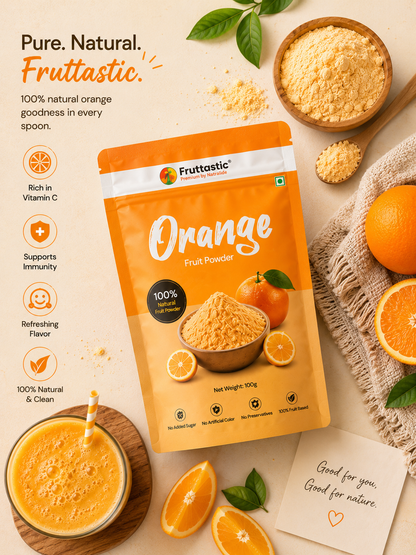Orange Powder | 100% Natural Fruit Powder