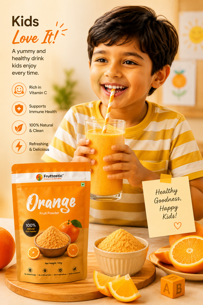Orange Powder | 100% Natural Fruit Powder
