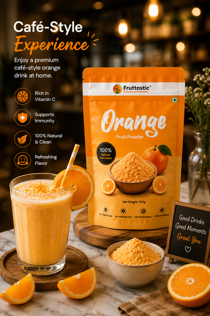 Orange Powder | 100% Natural Fruit Powder