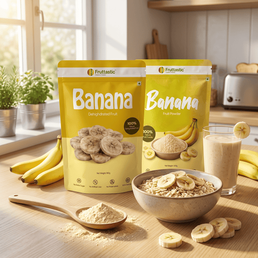 Banana Powder + Dried Banana