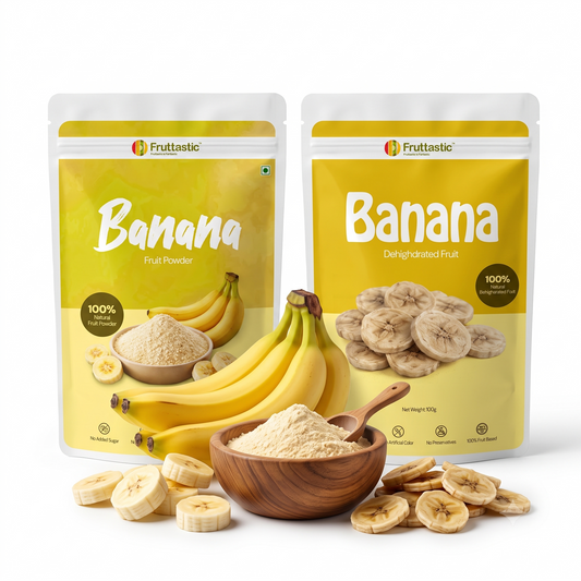 Banana Powder + Dried Banana