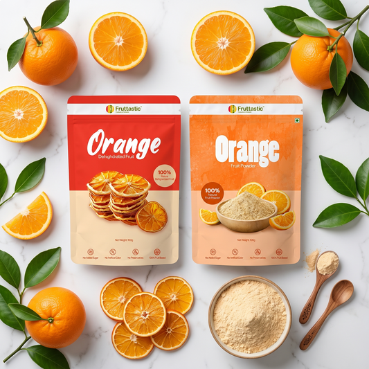 Orange Powder + Dried Orange