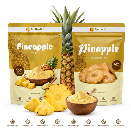 Pineapple Powder + Dried Pineapple